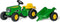 Rolly Toys John Deere - Traptractor - Aanhanger - 142x47x52 cm - Groen