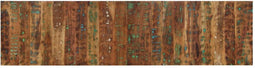 vidaXL - Hoofdbord - 200 - cm - massief - gerecycled - hout - meerkleurig