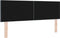 vidaXL - Hoofdbord - Met - Knopen - Donkergrijs - 160 - cm - Velvet