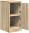 vidaXL - Garagekast - 40x51x85 - cm - massief - grenenhout - sonoma - eikenkleurig