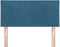 vidaXL - Hoofdbord - met - Diamanten - Blokken - in - het - Donkerblauw - - - 100 - cm - Fluweel