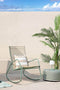 Essentials Brody Tuin Schommelstoel Groen Beige - 58351