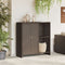 vidaXL - Opbergkast - Bruin - 100x36x102 - cm - Rattan