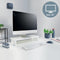 Leitz 64340001 - Monitorstandaard - Ergonomisch ontwerp - Wit
