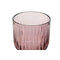 Set van bekers Home ESPRIT Roze Kristal 380 ml (6 Stuks)