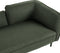 CHEVANNES - Chaise longue - Donkergroen - Boucle