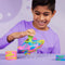 Kinetic Sand - Squish N’ Create met 382 g blauw geel en roze origineel kinetisch zand en 5 gereedschappen - Sensoriche speelgoed