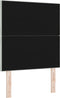 vidaXL - Hoofdbord - Diamant - Blokken - Ontwerp - Licht - Grijs - 80 - cm - Velvet