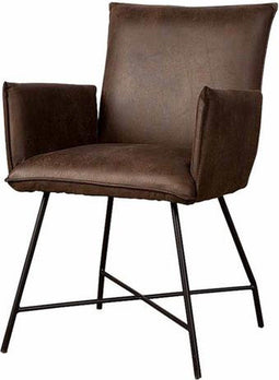 Tower living Trofa armchair - fabric amazon 8 brown