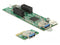 Delock 41433 - PCIe USB/Opslag-controller - 2x USB 3.2 (Gen1, 5Gb/s) type-A (2 stuks)