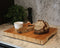 End-Grain Cutting Board - Symmetry Ash - 40 x 30 cm