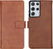 iMoshion Hoesje Geschikt voor Samsung Galaxy S21 Ultra Hoesje Met Pasjeshouder - iMoshion Luxe Bookcase - Bruin