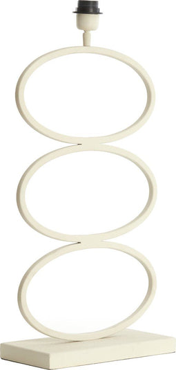 Light & Living Tafellamp Stelius - 59cm - Crème - excl. kap