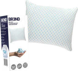 BREND BR-2215 - CloudComfort Hoofdkussen - Memory Foam - Aanpasbaar Comfort - Wit