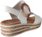 Gabor 550.2 - Sandalen - Leer - Sleehak - Wit - Maat 38
