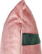 CRODYLINE - Sierkussen set van 2 - Roze/Groen - 35 x 60 cm - Fluweel