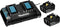 Makita DUB363PT2V - Bladblazer set - 36V (2x 18V) Li-Ion accu's (2x 5.0Ah) - 194 km/h