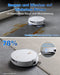 ECOVACS Deebot T50 Max Pro Omni - Robotstofzuiger - Zuigkracht 18.500 Pa - Wit