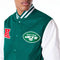 New Era - New York Jets - NFL Patch Green Varsity Jacket