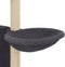 vidaXL - Kattenmeubel - met - sisal - krabpalen - 131 - cm - donkergrijs