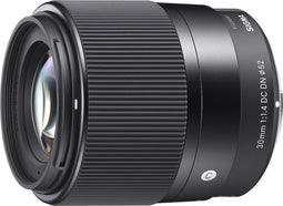 Sigma C 30 mm F1.4 DC DN 52 mm filter (geschikt voor Sony E-mount) zwart
