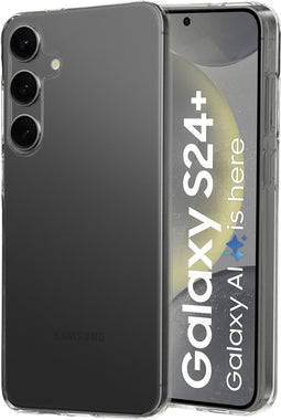 Mobiparts Classic TPU Case - Samsung Galaxy S24 Plus - Minimalistisch ontwerp met grip coating - Transparant