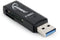 Gembird UHB-CR3-01 - USB Kaartlezer - USB3.0 - Zwart