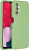 Accezz Samsung Galaxy A13 (4G) - Liquid Silicone Backcover - Schokabsorberend - Groen