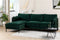 Hoekbank Milan Links Stof Velvet Groen - BY-OLAF - Comfort en Stijl