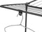 Brabantia HangOn Too Droogrek - 22 m - Inklapbaar - Extra Hoog - Matt Black