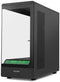 Nox Hummer Signal - ATX Semi-toren doos - Gehard glas - Zwart