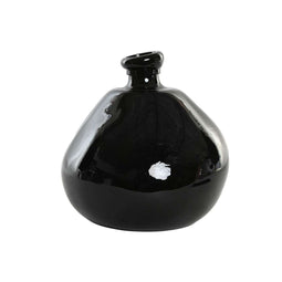 Vaas Home ESPRIT Zwart Gerecycled glas 31 x 31 x 32 cm