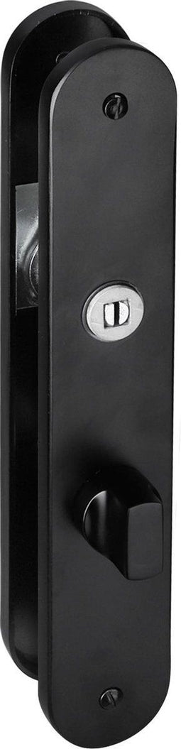 Impresso WC63/8 - Schild rond 230 x 9 x 40 mm - Geveerd - Zwart