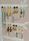 Scmyk EG-268 - Oorbellen - Goud plated met parelmoer druppeltje en schelpje - Goudkleurig