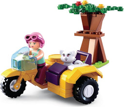 Sluban Girls Dream - Motor met zijspan