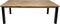 HSM Collection Eettafel Atlanta - 200x100 cm - rustiek oud teak/metaal