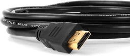 HDMI kabel - 2,0 Meter - FULL HD (High Speed with Ethernet) 2m Zwart
