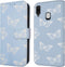 iMoshion Hoesje Geschikt voor Samsung Galaxy A20e Hoesje Met Pasjeshouder - iMoshion Design Bookcase smartphone - Blauw / Butterfly