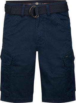 Petrol Cargo Shorts - Navy Blue - M