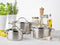 Demeyere Resto 3 - Kookpan inductie - 18 cm - RVS - Deksel inbegrepen