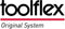 Toolflex Tuingereedschaphouder - 3 klemmen op rail - Opbergsysteem met rubberen uitsparingen - Grijs
