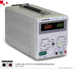 GW Instek GPS-3030DD Labvoeding, regelbaar 0 - 30 V 0 - 3 A 90 W Aantal uitgangen: 1 x