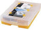 HAN CROCO 2-6-19 9988-613 Flashcards Oranje translucent Aantal kaarten (max.): 2.000 kaarten DIN A8 liggend