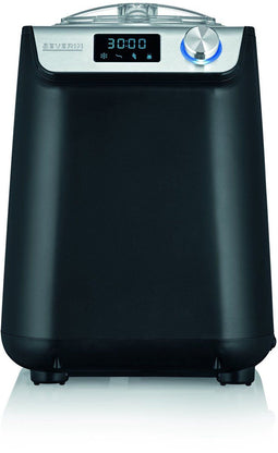 Severin EZ 7407 - IJsmachine 2-in-1 met yoghurt functie - Automatische nakoelfunctie - Zwart