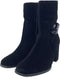 Gabor 192404 - Enkellaarsjes - Suede - Zwart - Maat 40