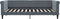 vidaXL - Slaapbank - 90x200 - cm - fluweel - donkergrijs