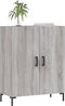 vidaXL - Dressoir - 69,5x34x90 - cm - bewerkt - hout - grijs - sonoma - eikenkleurig