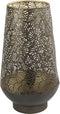 Tafellamp open licht - staande lamp goud - metaal 24 x 24 x 42 cm