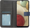 iMoshion Hoesje Geschikt voor Samsung Galaxy A12 Hoesje Met Pasjeshouder - iMoshion Luxe Bookcase - Donkerblauw