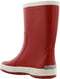 Bergstein Rainboot - Regenlaarzen Unisex Junior - Handgemaakt natuurrubber - Rood - Maat 23